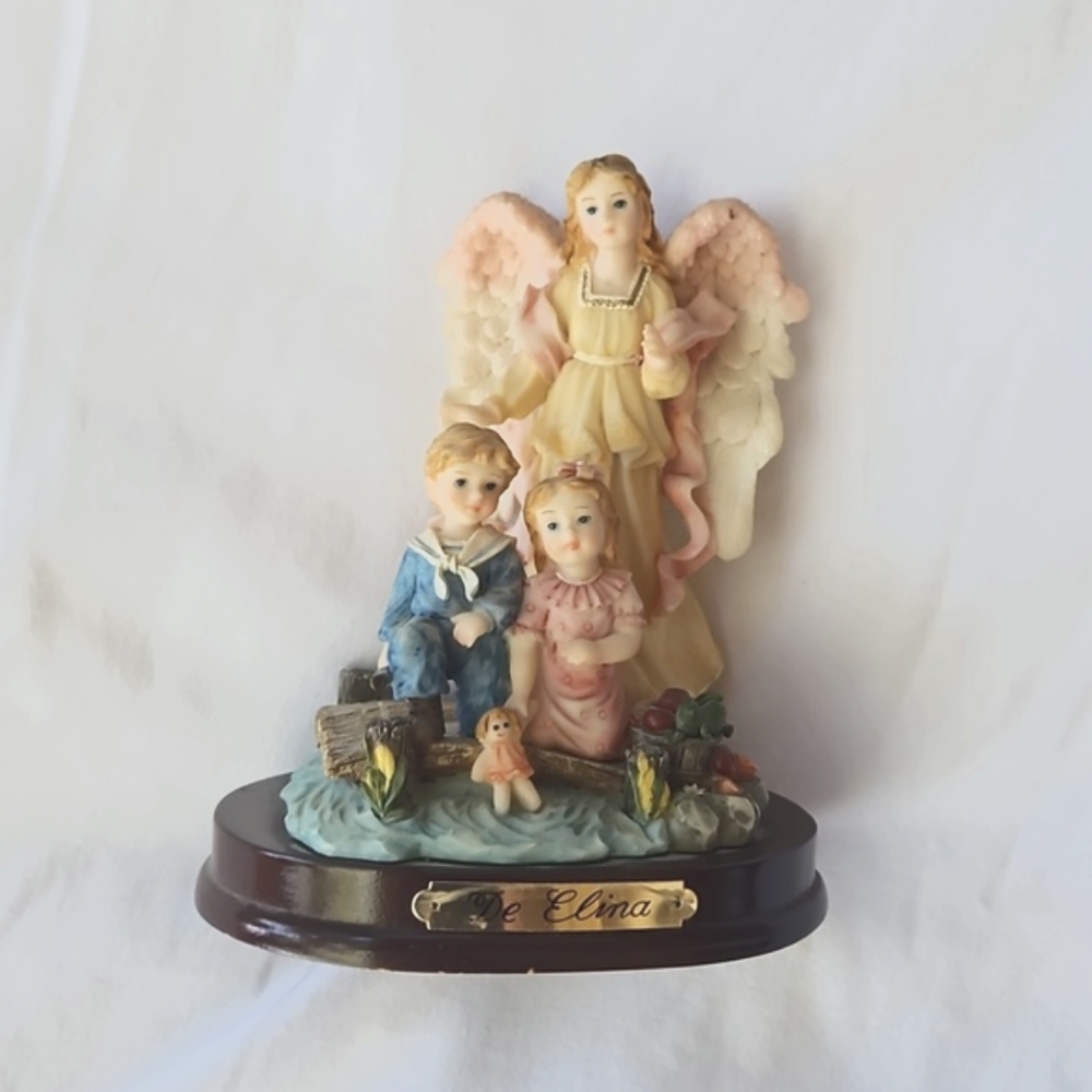 Vintage De Elina Angel & Children